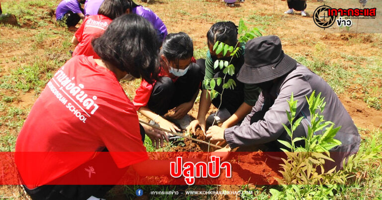 สุพรรณบุรี-กิจกรรมปลูกป่าปลูกเพื่อโลกยั่งยืนขับเคลื่อนยุทธศาสตร์ความยั่งยืน