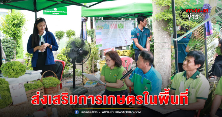 ปทุมธานี-เกษตรจังหวัดจัดเวทีแลกเปลี่ยนเรียนรู้ ขับเคลื่อนการทำงานส่งเสริมการเกษตรในพื้นที่